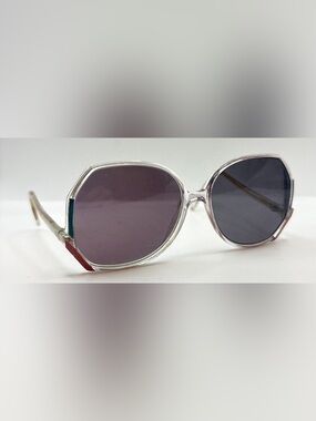 Vintage Silhouette Translucent Oval Sunglasses Frames Only Austria